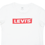 LEVI'S Womens T-Shirt White S