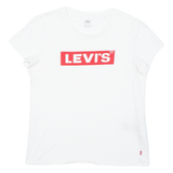 LEVI'S Womens T-Shirt White S