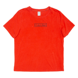 CALVIN KLEIN Womens T-Shirt Red M