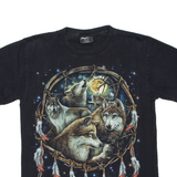 Wolves Mens T-Shirt Black M