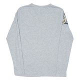 The Mountains Are Calling Mens T-Shirt Grey Long Sleeve XS