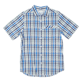 COLUMBIA Mens Shirt Blue Check S