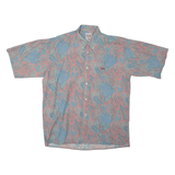 RIFLE Mens Shirt Blue 90s Floral L