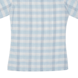 Mens Shirt Blue Check M