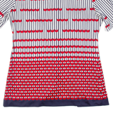 Womens Shirt Red Crazy Pattern S