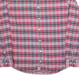 TOMMY HILFIGER New York Fit Mens Shirt Red Check Long Sleeve M