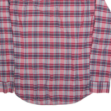 TOMMY HILFIGER New York Fit Mens Shirt Red Check Long Sleeve M