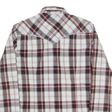 GUESS Mens Shirt Red Check Long Sleeve M