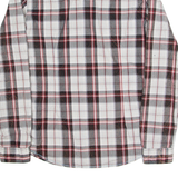 GUESS Mens Shirt Red Check Long Sleeve M