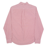 LEVI'S Mens Shirt Red Striped Long Sleeve M