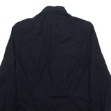 DIESEL Slim Fit Mens Plain Shirt Black Long Sleeve S