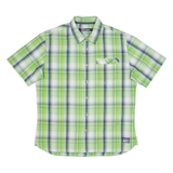 BERGHAUS Mens Shirt Green Check M
