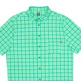 HELLY HANSEN Mens Shirt Green Check M