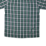 Mens Shirt Green Check L