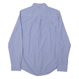 TOMMY HILFIGER Mens Shirt Blue Gingham Long Sleeve S