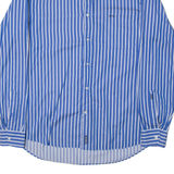 MCGREGOR Mens Shirt Blue Striped Long Sleeve M