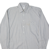 EFBE Mens Shirt Grey Check Long Sleeve M
