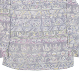 MARIO'S Mens Shirt Blue Long Sleeve L