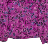 Womens Shirt Pink Floral Long Sleeve M