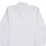 WEDER MEIER Mens Worker Shirt Grey Long Sleeve M