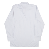 WEDER MEIER Mens Worker Shirt Grey Long Sleeve M