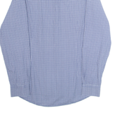 TOMMY HILFIGER New York Fit Mens Shirt Blue Crazy Pattern Long Sleeve M