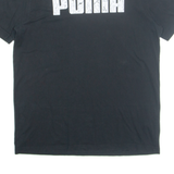 PUMA Mens T-Shirt Black L