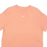 NIKE Loose Fit Mens T-Shirt Orange S