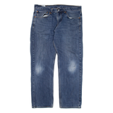 LEVI'S 505 Jeans Mens Blue Regular Straight W34 L30