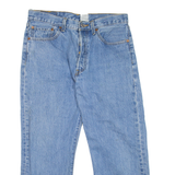 LEVI'S 501 Jeans Mens Blue Regular Straight W32 L21