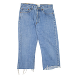 LEVI'S 501 Jeans Mens Blue Regular Straight W32 L21