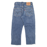 LEVI'S 521 Jeans Mens Blue Regular Straight W29 L22