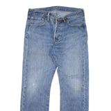 LEVI'S 501 Jeans Mens Blue Regular Straight W32 L30