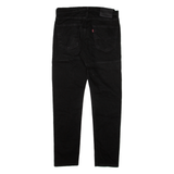 LEVI'S 512 BIG E Jeans Mens Black Slim Tapered W32 L32