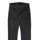 LEVI'S 514 Jeans Mens Grey Regular Straight W32 L26