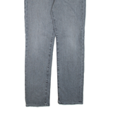 LEVI'S 511 Jeans Mens Grey Slim Straight W33 L32