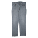 LEVI'S 511 Jeans Mens Grey Slim Straight W33 L32