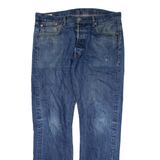 LEVI'S 501 BIG E Jeans Mens Blue Regular Straight W38 L34