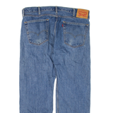LEVI'S 505 Jeans Mens Blue Regular Straight W38 L29