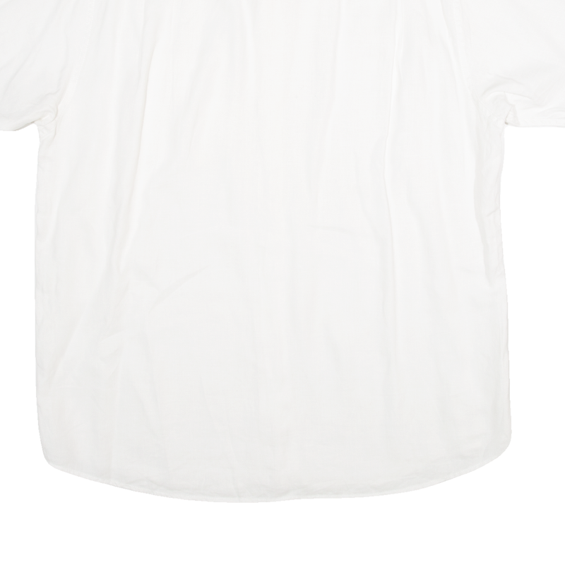 CALVIN KLEIN JEANS Mens Plain Shirt White S