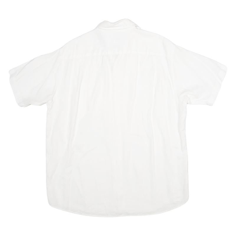 CALVIN KLEIN JEANS Mens Plain Shirt White S