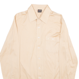 JOCKEY INTERNATIONAL Womens Plain Shirt Beige Long Sleeve M