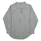 TOMMY HILFIGER Mens Shirt Blue Plaid Long Sleeve L