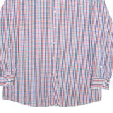 TOMMY HILFIGER Slim Fit Mens Shirt Blue Check Long Sleeve XL
