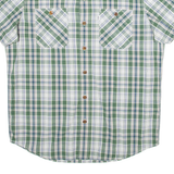 LEVI'S Modern Fit Mens Shirt Green Plaid M