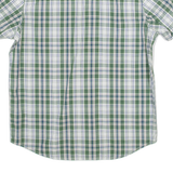 LEVI'S Modern Fit Mens Shirt Green Plaid M