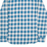 LEVI'S Standard Fit Mens Shirt Blue Check Long Sleeve S