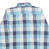 TOMMY HILFIGER American Grand Mens Shirt Blue Gingham Long Sleeve M