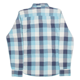 TOMMY HILFIGER American Grand Mens Shirt Blue Gingham Long Sleeve M