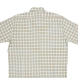 Mens Shirt Beige 90s Check M